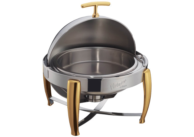 Winco 602-FP 6 qt Round Food Pan for 103A, 103B, 308A, and 602 Chafer