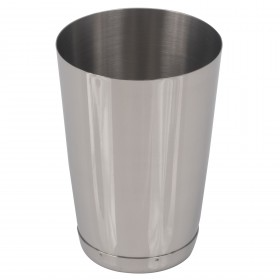 15 oz. mini cocktail shaker stands 4-1/2" high stanton trading crafted from durable stainless steel. Its compact design is perfect for small-batch cocktails and home bartending. Ideal for mixing and serving with precision, it’s a great addition to any bar, restaurant, or cocktail enthusiast’s collection.