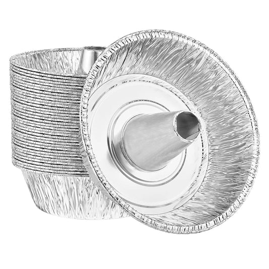 10-inch aluminum angel food tube pan for baking. Heavy-duty, nonstick, and durable. Ideal for angel food cakes, bundt cakes, and chiffon cakes. Even heat distribution, easy-release, and oven-safe.