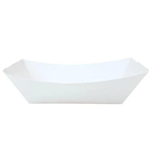 10lb paper food tray for large meals, snacks & takeout. Sturdy, grease-resistant, disposable & recyclable. Ideal for food trucks, restaurants, and catering. Great for BBQ, fries, burgers & more.