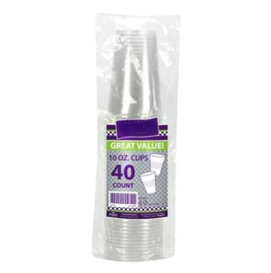 10oz clear plastic cups – durable, disposable drinkware for parties, catering, and events. Perfect for serving water, juice, cocktails, and soda at weddings, restaurants, and everyday gatherings.