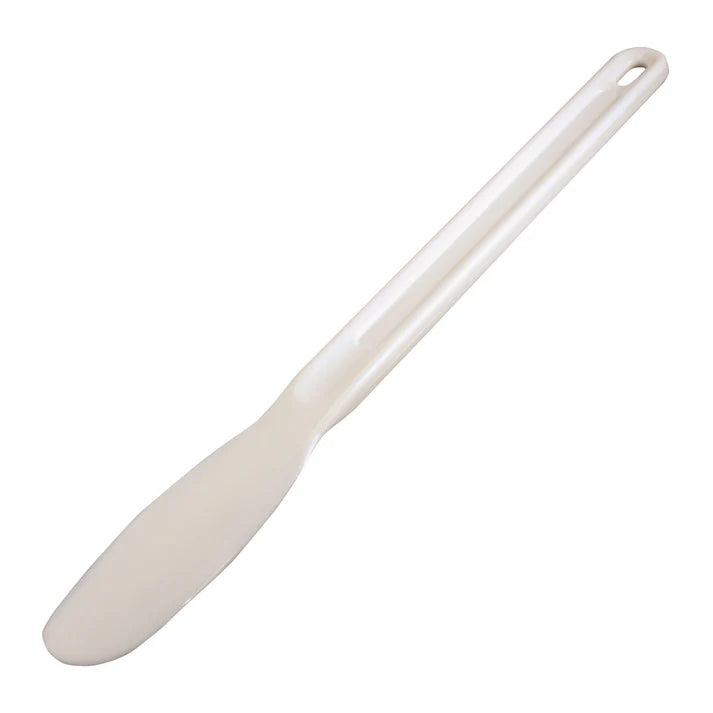 (7.75", 11.5") Bar Maid Spreader 12/Pack Quickly long-handled spreader and short-handled spreader. Flexible spreader is made of durable nylon material to withstand all the demands of your kitchen.