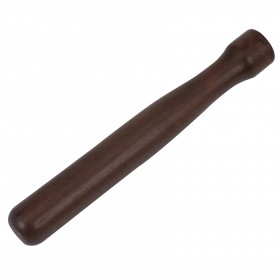 8-inch hardwood muddler stanton trading, highly polished and alcohol-proof, making it a durable and essential tool for crushing herbs, fruits, and spices. Perfect for enhancing flavors in cocktails like mojitos and old fashioneds, it ensures efficient muddling without absorbing liquids.
