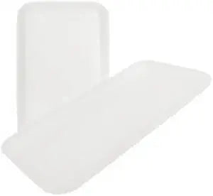 White Foam Meat Tray - for Poultry, Seafood, and Deli Products