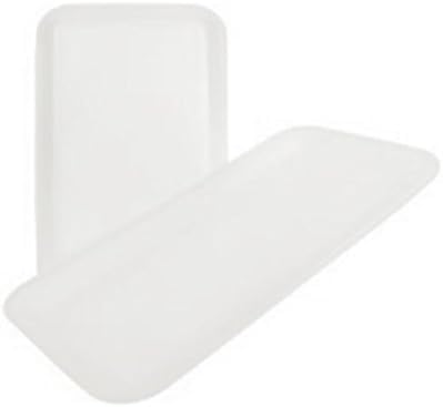 White Foam Meat Tray for Poultry, Seafood, and Deli Products