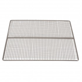 11-3/4" x 11-3/4" tube screen grate stanton trading, square, designed for baking applications, featuring a sturdy wire construction for optimal air circulation, ensuring even cooling and baking results.
