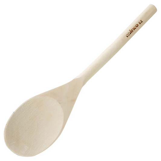 (12", 14", 16", 18") Stirring Paddle Wooden 4/Pack is perfect for stirring ingredients to keep them from sticking to the pot. Thanks to its long, rounded handle, this wooden spoon keeps your hands safely away from the heat while providing a firm grip. Preferred by home cooks and professional chefs.