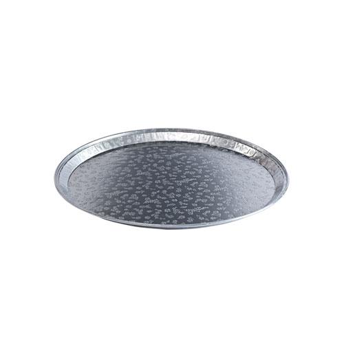 Aluminum flat tray in 12", 16", and 18" sizes, ideal for serving, baking, catering, and food display. Durable, lightweight, and easy to clean for home or commercial use.