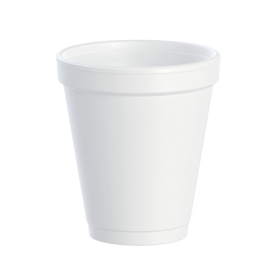 Dart 12oz White Disposable Insulated Foam Drinking Cup