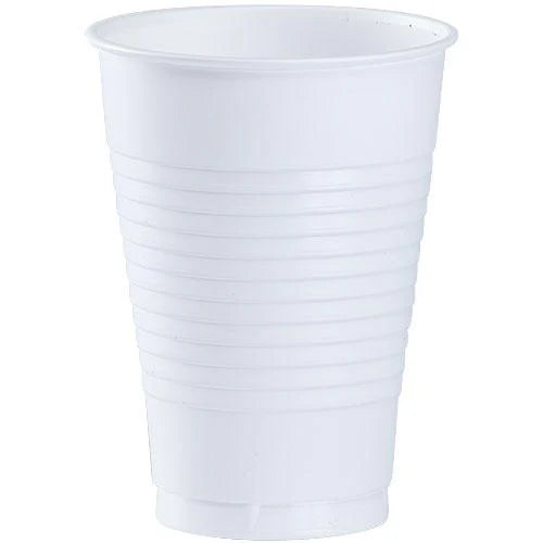 12oz Disposable Plastic Cups in Red, White, Blue, Black, Gold, Silver, Yellow, Orange, Pink, Light Blue, and Hot Pink. Sturdy, crack-resistant party cups for drinks, catering, and celebrations.