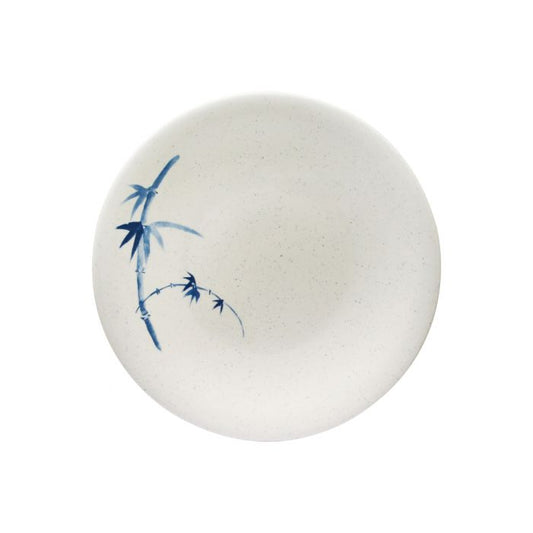 Blue Bamboo melamine dinner plate BPA free dishwasher safe commercial dinnerware