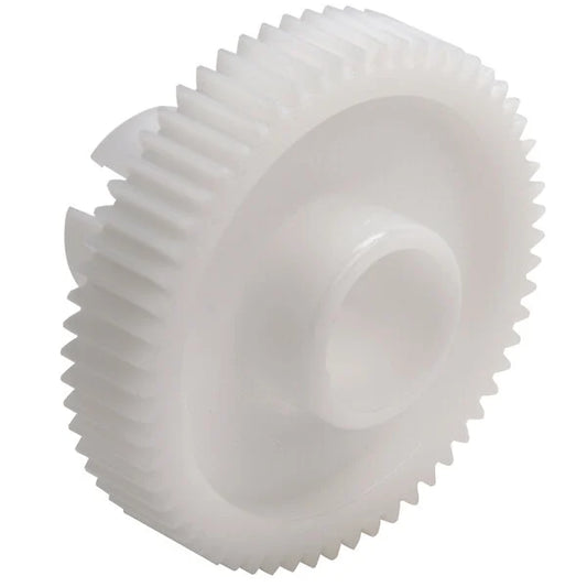 Bar Maid Drive Gear 1/Pack a replacement for the 5 gears that come with the A-200 Glasswasher. Each gear works with the GER-906 idle gear to make sure the brushes they are connected with function properly and smoothly.