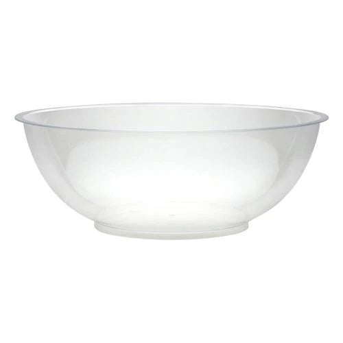 Clear Plastic Bowl – 80oz & 160oz large serving bowls for catering, weddings, and parties. Durable, lightweight, and ideal for salads, pasta, and snacks. Perfect for elegant and convenient entertaining.