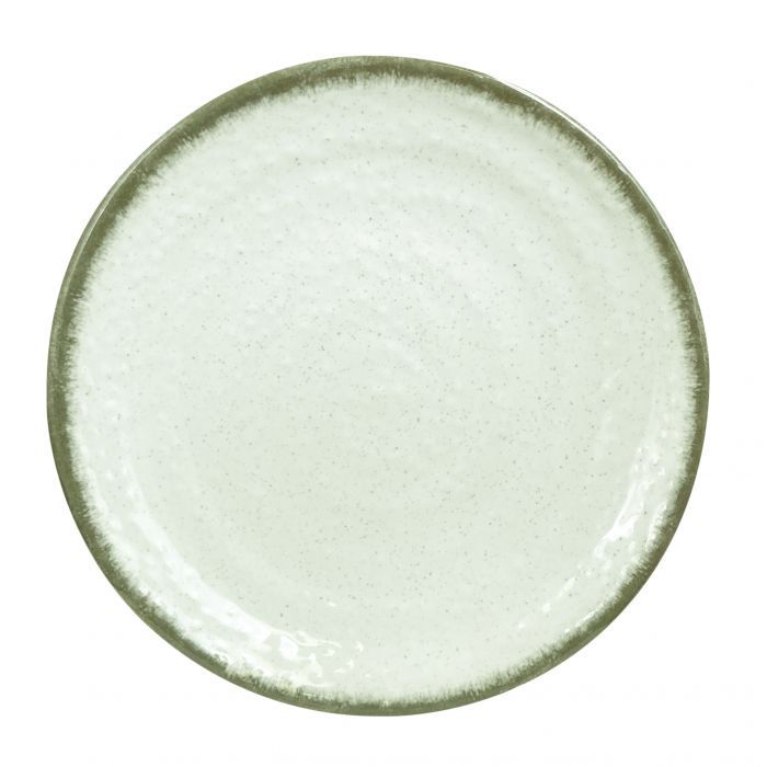 Victoria melamine round plate durable commercial dishwasher safe dinnerware