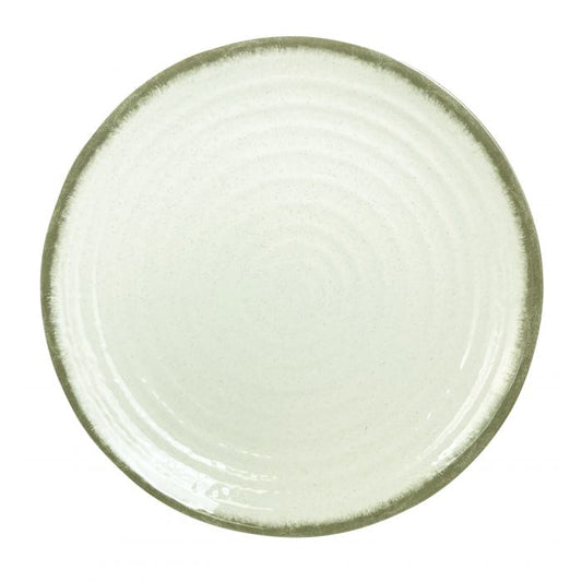 Victoria melamine round plate extra large deep rim commercial dinnerware