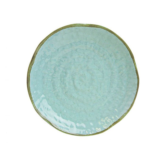 Victoria melamine lotus shape plate decorative commercial dishwasher safe dinnerware
