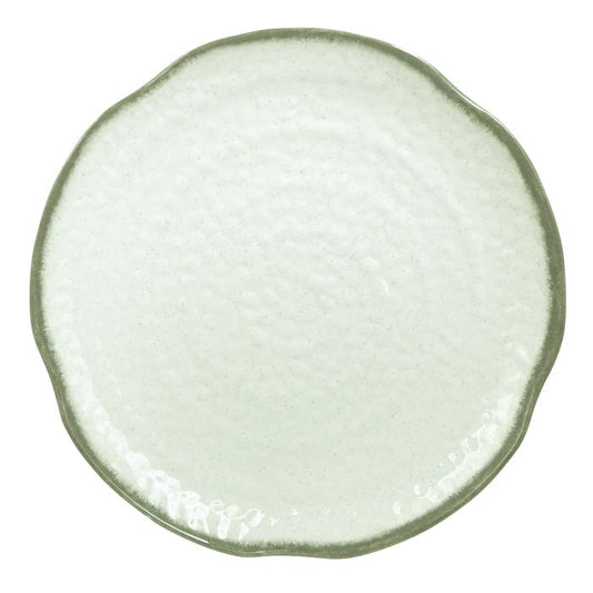 Victoria melamine lotus shape plate extra large deep rim commercial dinnerware