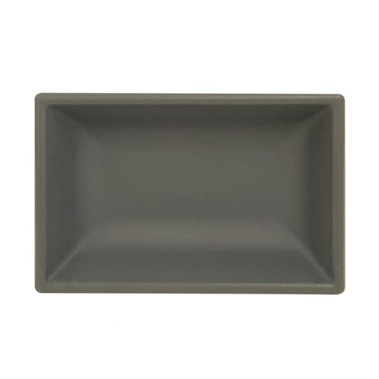 Classic stone grey melamine sauce dish 2 oz BPA free NSF dishwasher safe