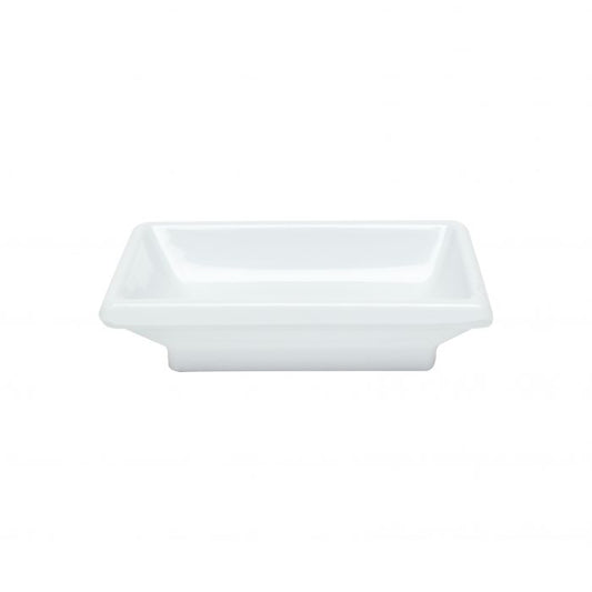 Classic stone grey melamine sauce dish 2 oz BPA free NSF dishwasher safe