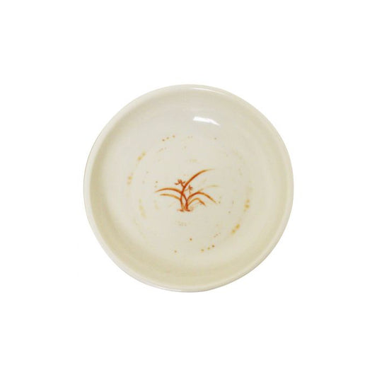Gold Orchid melamine flat base bowl 6 oz BPA free NSF dishwasher safe