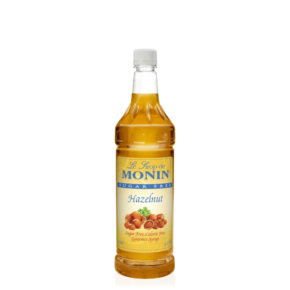 Monin Sugar Free Hazelnut Syrup 1 L Bottle