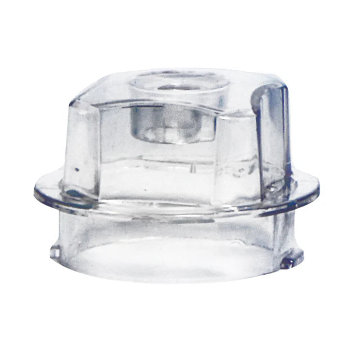 Refilling Cap 1/Pack a must-have in any commercial kitchen, this replacement piece ensures that your AccelMix Blender will continue to work without a glitch. To add ingredients as well as reduce pressure, simply remove this cap without removing the entire lid, keeping food safe.