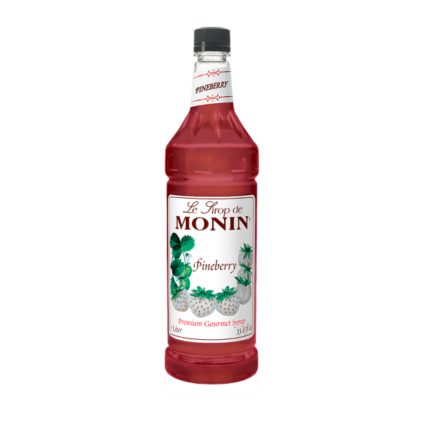Monin Pineberry Syrup 1 L Bottle