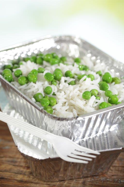 1lb aluminum pan with dome lid for baking, cooking, and food storage. Durable, disposable, oven-safe, and recyclable. Ideal for meal prep, takeout, catering, leftovers, and transporting food.