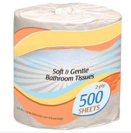 2-ply toilet tissue roll, 400-sheet toilet paper, soft and strong bath tissue, septic-safe toilet paper, bulk toilet rolls, home and office bathroom tissue, premium toilet paper.