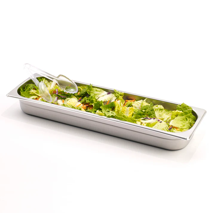 (Half Long Size 2-1/2"D, Half Long Size 4"D, Half Long Size 6"D) Steam Pan 6/Pack boasting an anti-jamming design, this steam table pan helps you avoid unnecessary hassle when separating the pans while its wide edges provide ease of handling. This pan is rust resistant and will retain its shape even under high temperatures.&nbsp;