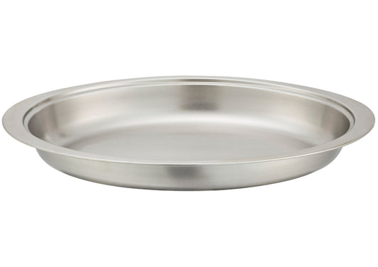 Winco 202-FP 6 qt Oval Food Pan for 202 Chafer