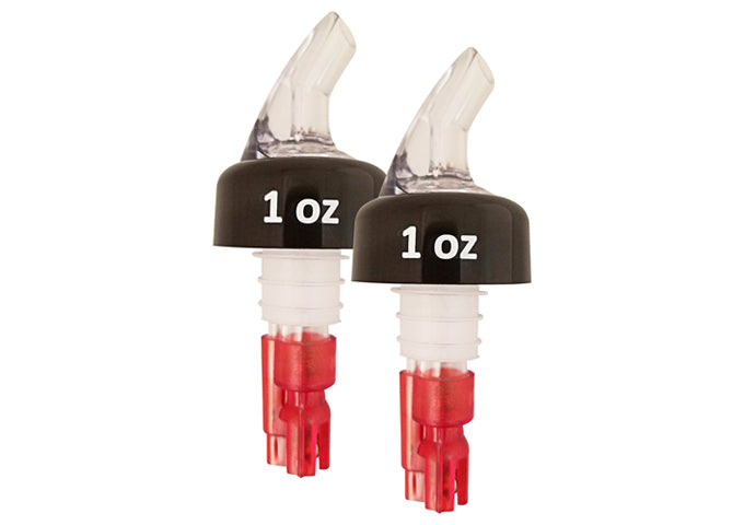 Winco 23752-23772, Benchmark Measured Pourers 1, 1-1/4 & 1-1/2 oz, 12pcs/pack