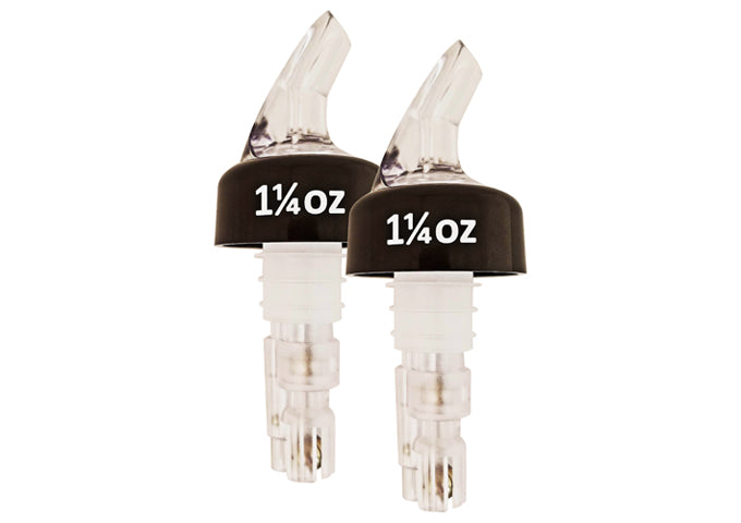 Winco 23752-23772, Benchmark Measured Pourers 1, 1-1/4 & 1-1/2 oz, 12pcs/pack