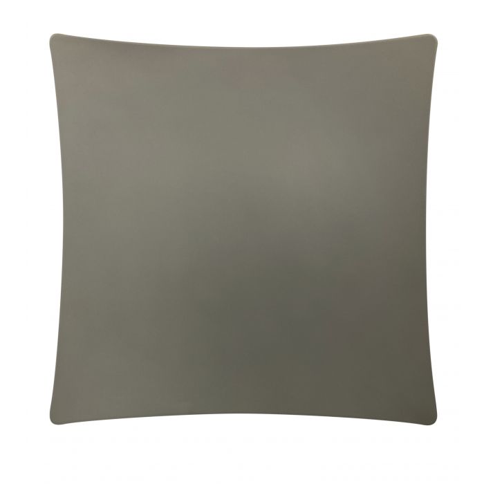 Classic stone grey melamine flare plate 12.375x12.375 BPA free NSF restaurant use