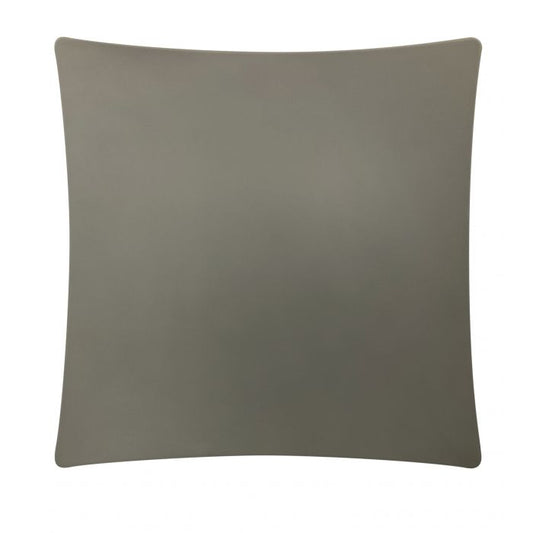 Classic stone grey melamine flare plate 12.375x12.375 BPA free NSF restaurant use