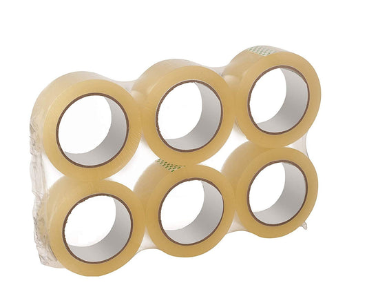 clear lux tape 1.8ml 2" x 110 yards 3" x 110 yards heavy-duty transparent packing shipping strong adhesive