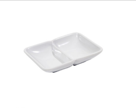 compartment sauce dish