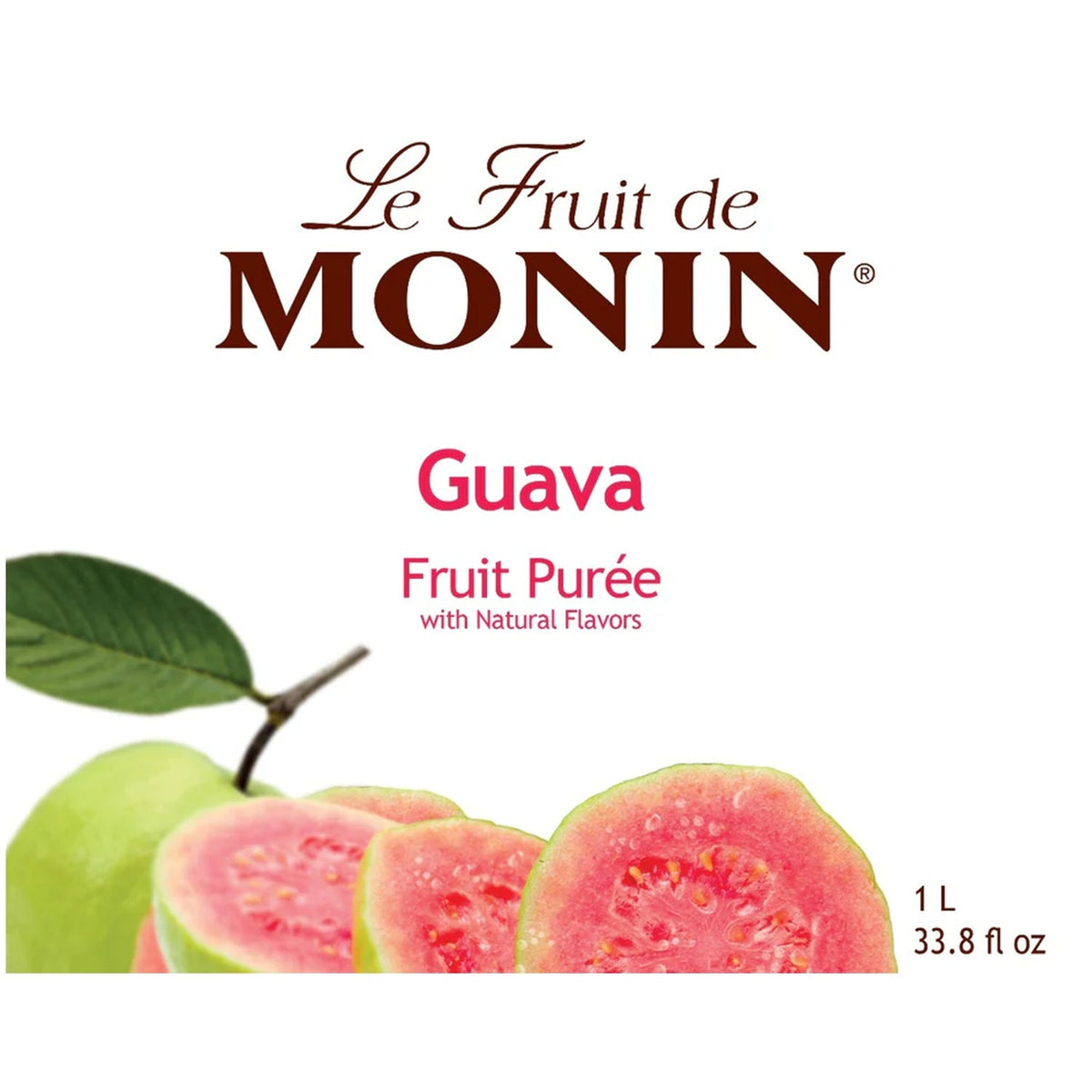 Monin Guava Fruit Puree 1 L Bottle additional product image