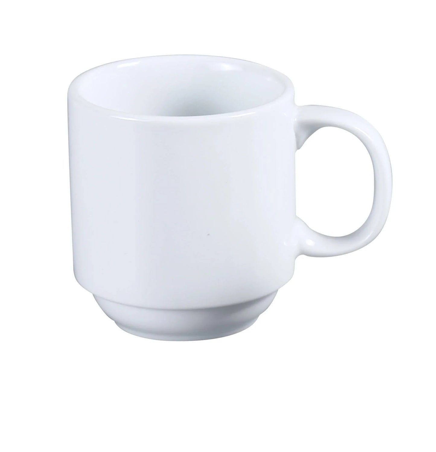 Enjoy your favorite hot beverages in style with the Yanco Prime Mug with 10 Oz capacity. Its classic, elegant design suits cafes, restaurants, and home use perfectly. Crafted from durable, eco-friendly white porcelain, this mug is built to last and is dishwasher safe for easy cleaning. This drinkware has 3.50 inches in diameter, ideal for serving coffee, hot chocolate, or warm milk, it combines practicality with timeless appeal. 