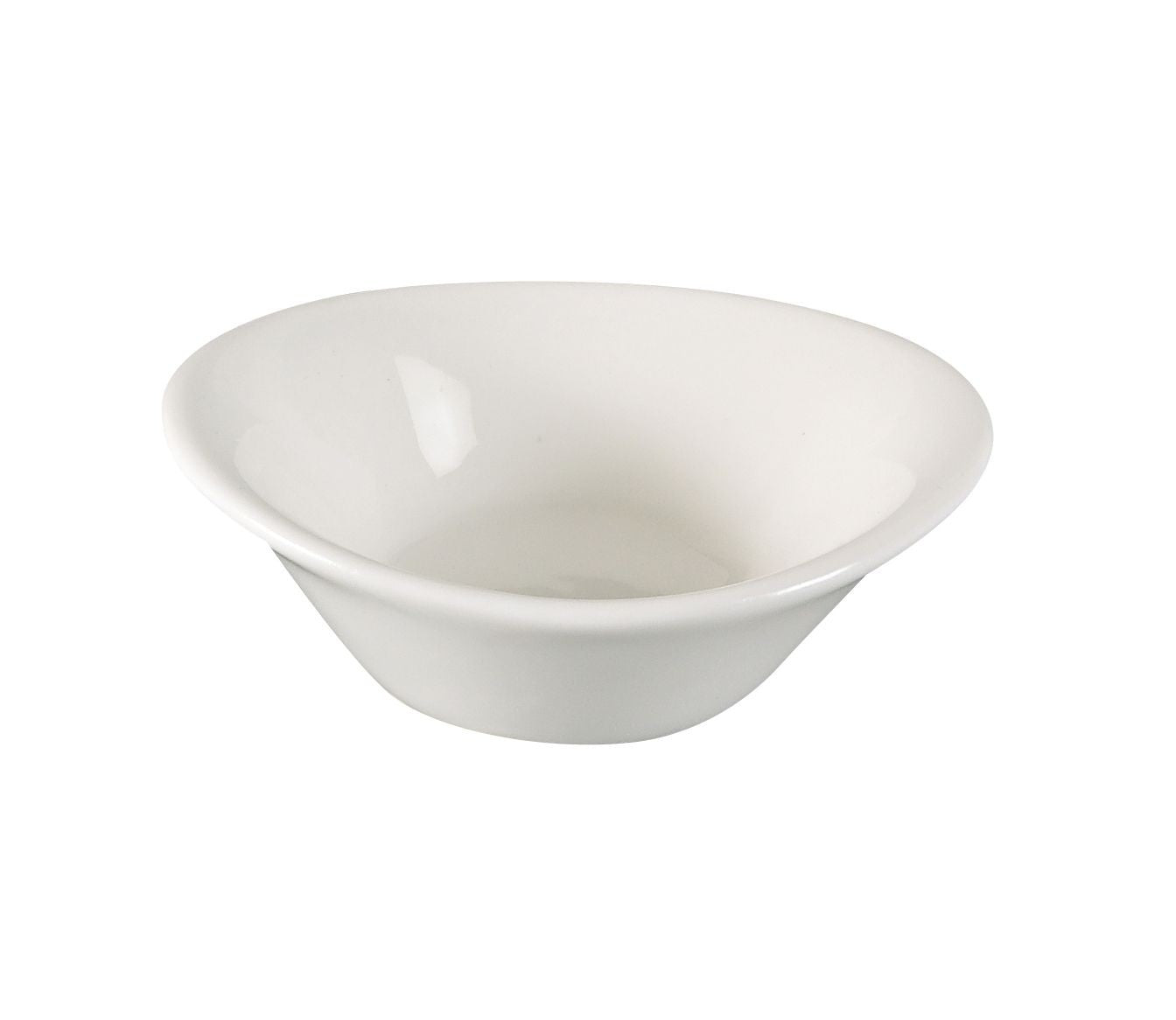 This jelly dish is ideal for serving sauces, syrups and homemade jams and makes a perfect accompaniment to restaurant, cafes, bakery or banquet hall dinnerware. Made from high-quality super white porcelain with 3 inches in diameter, this contemporary jelly dish features smooth rolled edges. High quality and affordable restaurant dinnerware.