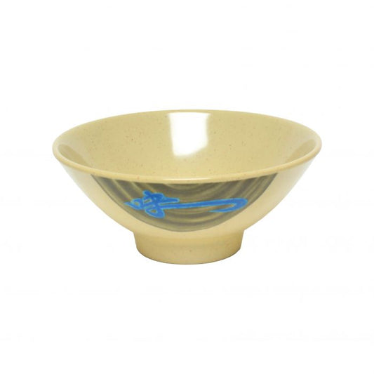 Thunder Group Rice Bowl 12/Pcs is perfect for serving not only rice, but also noodles, salads and more Asian-inspired foods. This 9 Oz bowl will bring oriental flare to your food presentation. Manufactured from a durable plastic material this dinnerware is popular for its nearly unbreakable structure. Melamine bowls by Thunder Group is a practical solution for catered indoor and outdoor events.