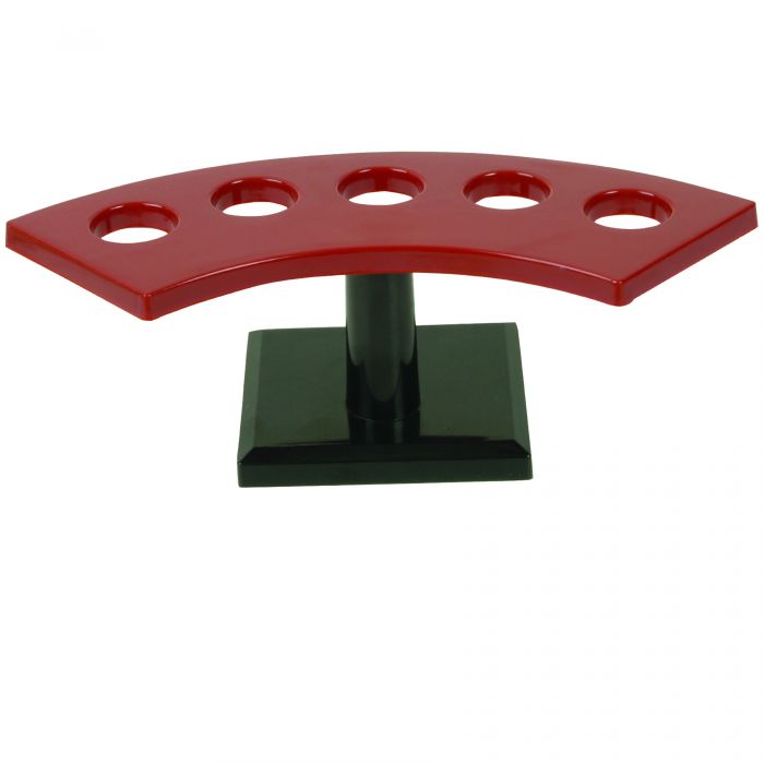 ABS hand roll sushi rack three cavities restaurant sushi holder 10 1/4 x 4 1/4 x 3 1/4 inches