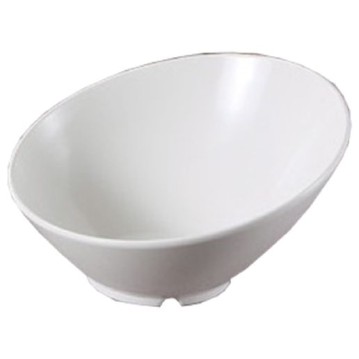 Yanco Sheer Bowl MD-310 Crafted with high-quality melamine, this bowl is designed to withstand the rigors of everyday use while maintaining its sleek, white appearance. Measuring 10" in diameter and holding up to 36 oz. of your favorite dishes, the Milando Sheer Bowl features a unique slanted design that adds a touch of sophistication to any table setting. This bowl is perfect for serving salads, fruits, pastas, and other delicious dishes.