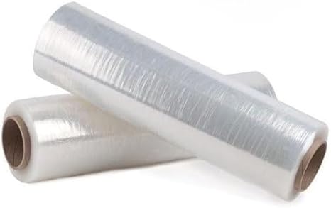 70 Gauge Clear Stretch Film Plastic Pallet Wrap 18"x1500ft