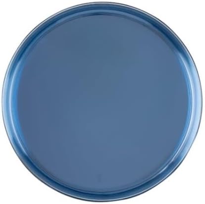 5.5 Inches Sharp Transparent Blue Plastic Plates
