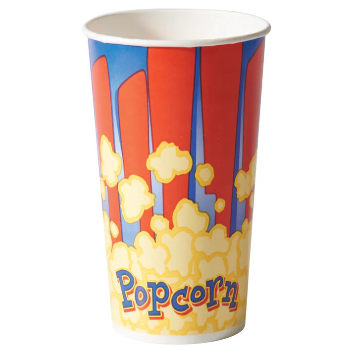 Benchmark Popcorn Tubs these bags are thoughtfully crafted ensuring that the rich and flavorful butter stays securely contained within, preventing any unwarranted leakage. The addition of this protective feature not only preserves the integrity of the popcorn but also enhances the overall consumer experience.