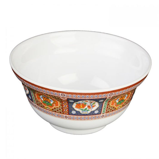 Thunder Group Noodle Bowl 12/Pcs is perfect for serving ramen and other noodle dishes. This noodle bowl is manufactured from a durable plastic material, however, is not suitable for cooking in a microwave or an oven. This lightweight 20 Oz bowl ensures convenient handling and help to serve the food with style. Melamine lids and bowls by Thunder Group are a practical solution for catered indoor and outdoor events. The Peacock collection has a distinctive appearance. 