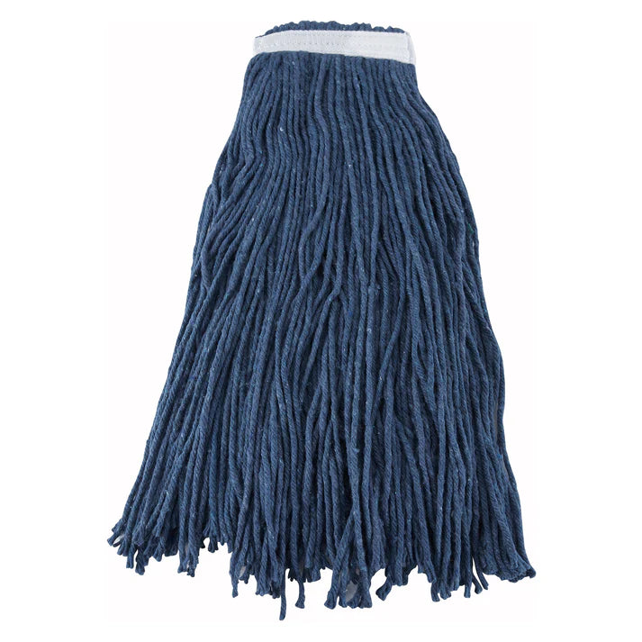 Mop Head Winco MOP-24C, MOP-24WC, MOP-32C, MOP-32WC Cut Head (Blue 24 oz, Blue 32 oz, White 24 oz, White 32 oz) 20/Pack