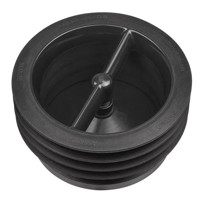 (2", 3", 3.5", 4" )Bar Maid Drain Trap Seal 6/Pack patented one-way valve allows fluid to flow down without impeding flow rate and lets nothing come back up.