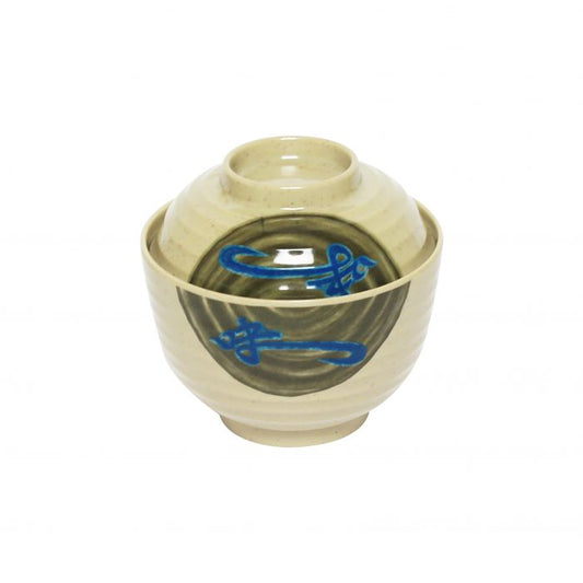 Thunder Group Miso Bowl With Lid 6/Pcs is perfect for serving miso soup, soba, ramen, kimchi and other Asian dishes. This 9 Oz bowl will bring oriental flare to your food presentation. Manufactured from a durable plastic material this dinnerware is extremely popular for its nearly unbreakable structure. However, with heat resistance of up to 212°F or 100°C, melamine is not suitable for cooking in a microwave or an oven.